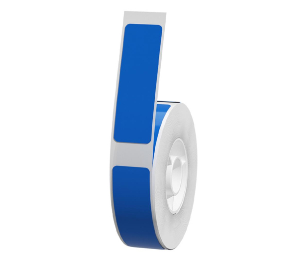 NIIMBOT Etykiety termiczne naklejki 12x40mm, 160szt. niebieskie - 1197687 - zdjęcie